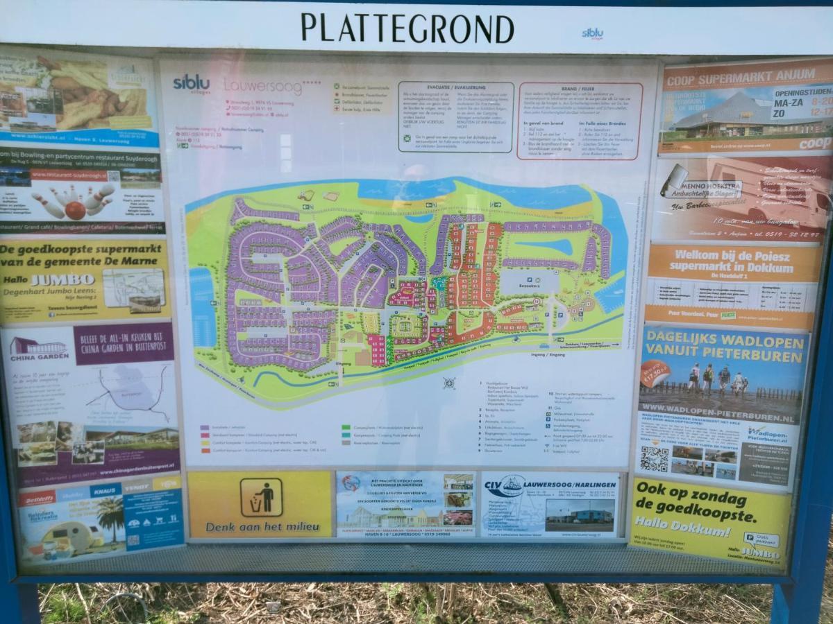 Bj Chalets - Robbengat 68 - Gezellige Chalet Op Vakantiepark Lauwersoog! Vroege Incheck! Εξωτερικό φωτογραφία